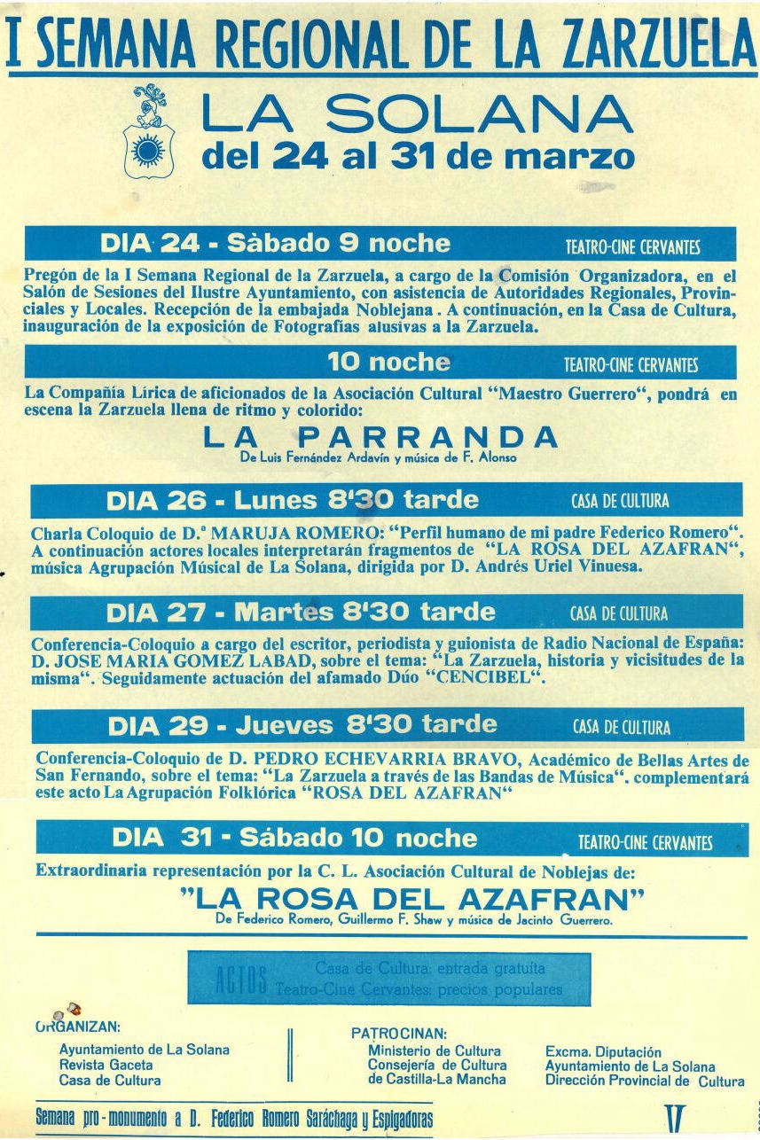 Semana de la Zarzuela de La Solana