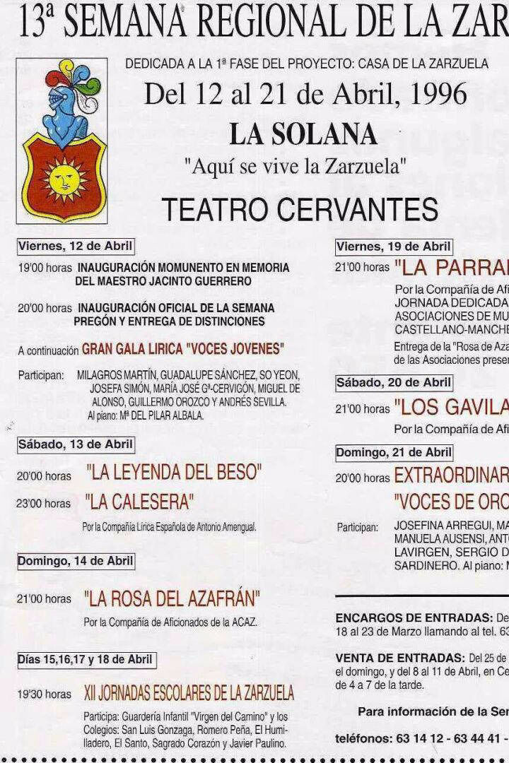 Semana de la Zarzuela de La Solana