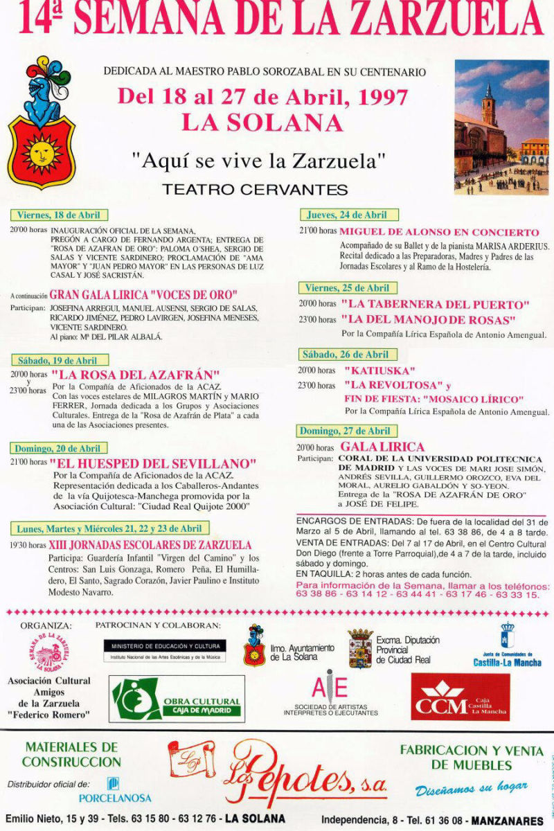Semana de la Zarzuela de La Solana