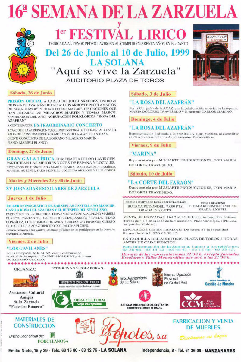 Semana de la Zarzuela de La Solana