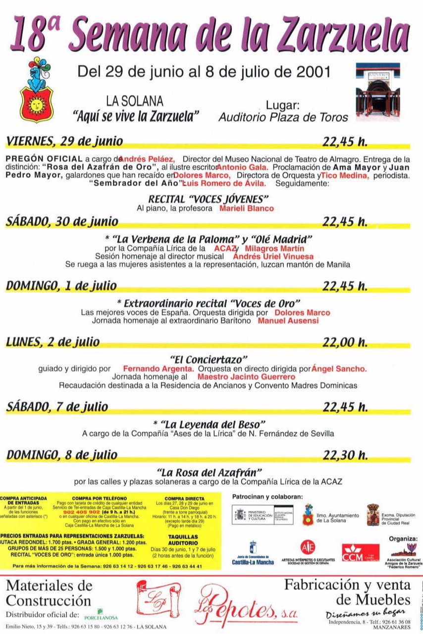Semana de la Zarzuela de La Solana