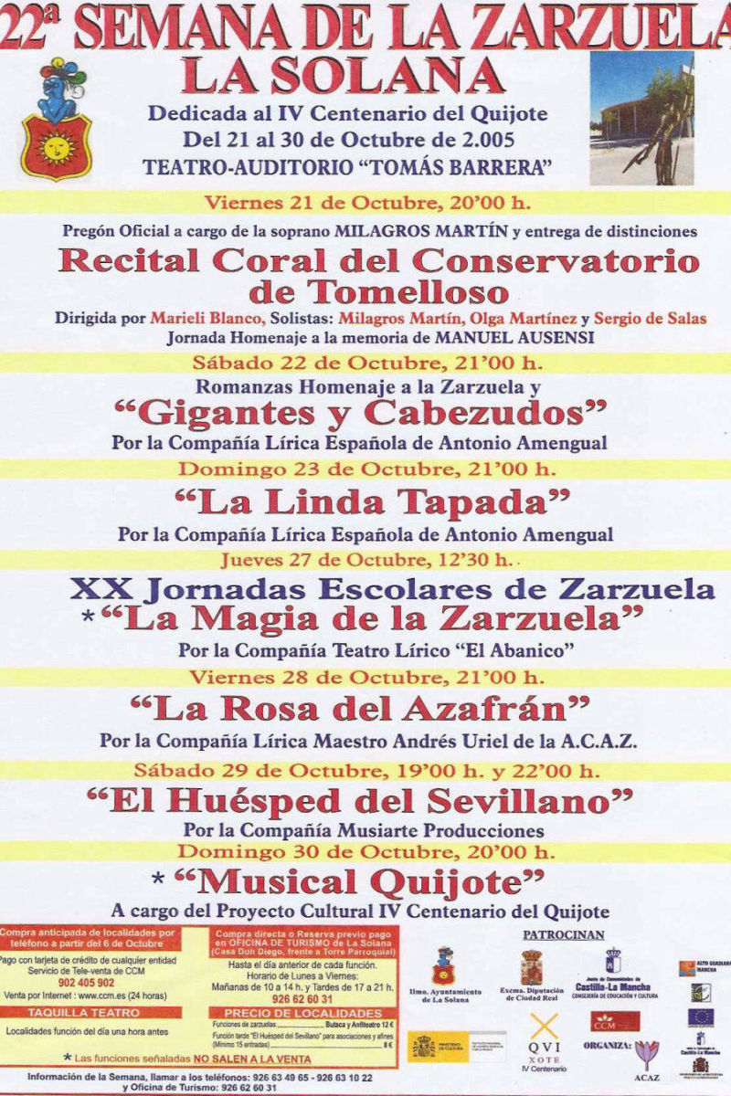 Semana de la Zarzuela de La Solana