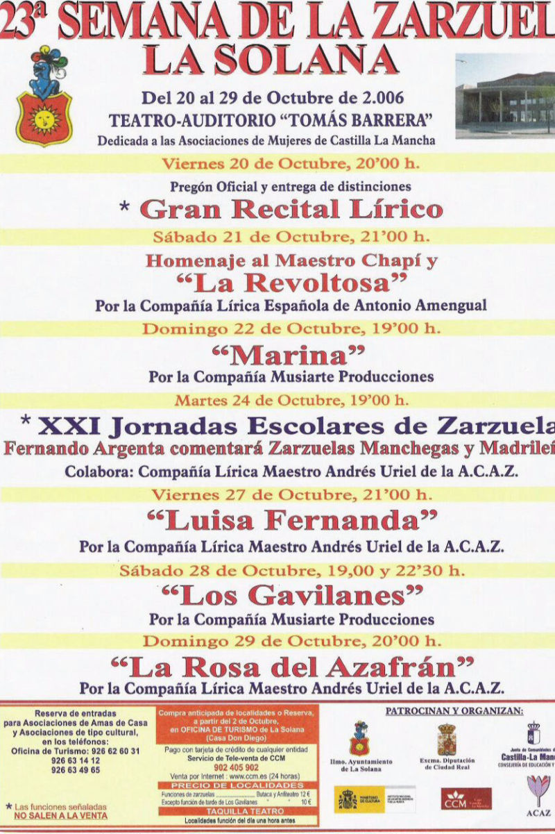 Semana de la Zarzuela de La Solana