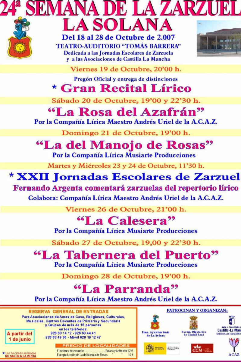 Semana de la Zarzuela de La Solana