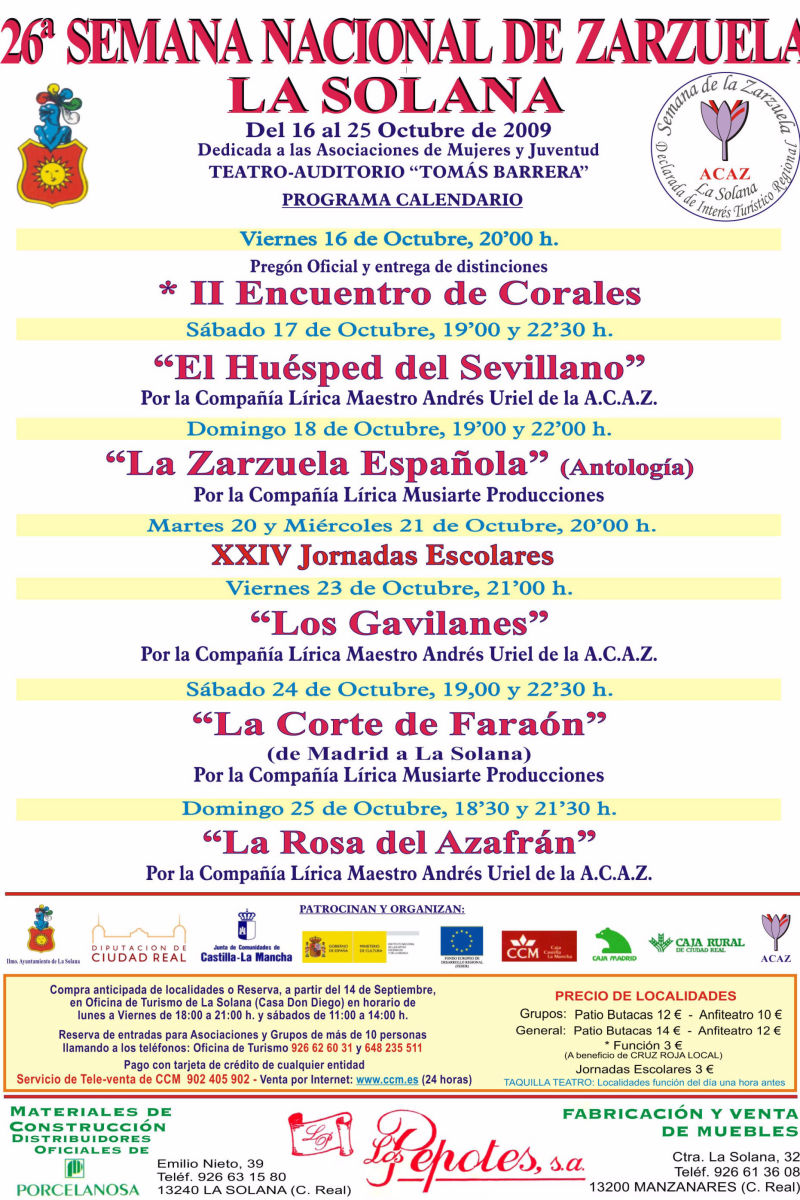 Semana de la Zarzuela de La Solana