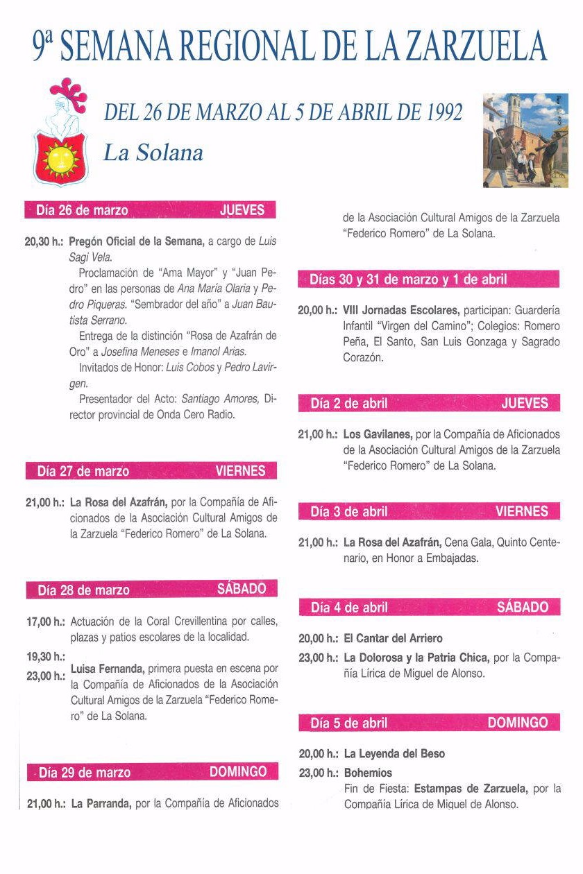 Semana de la Zarzuela de La Solana