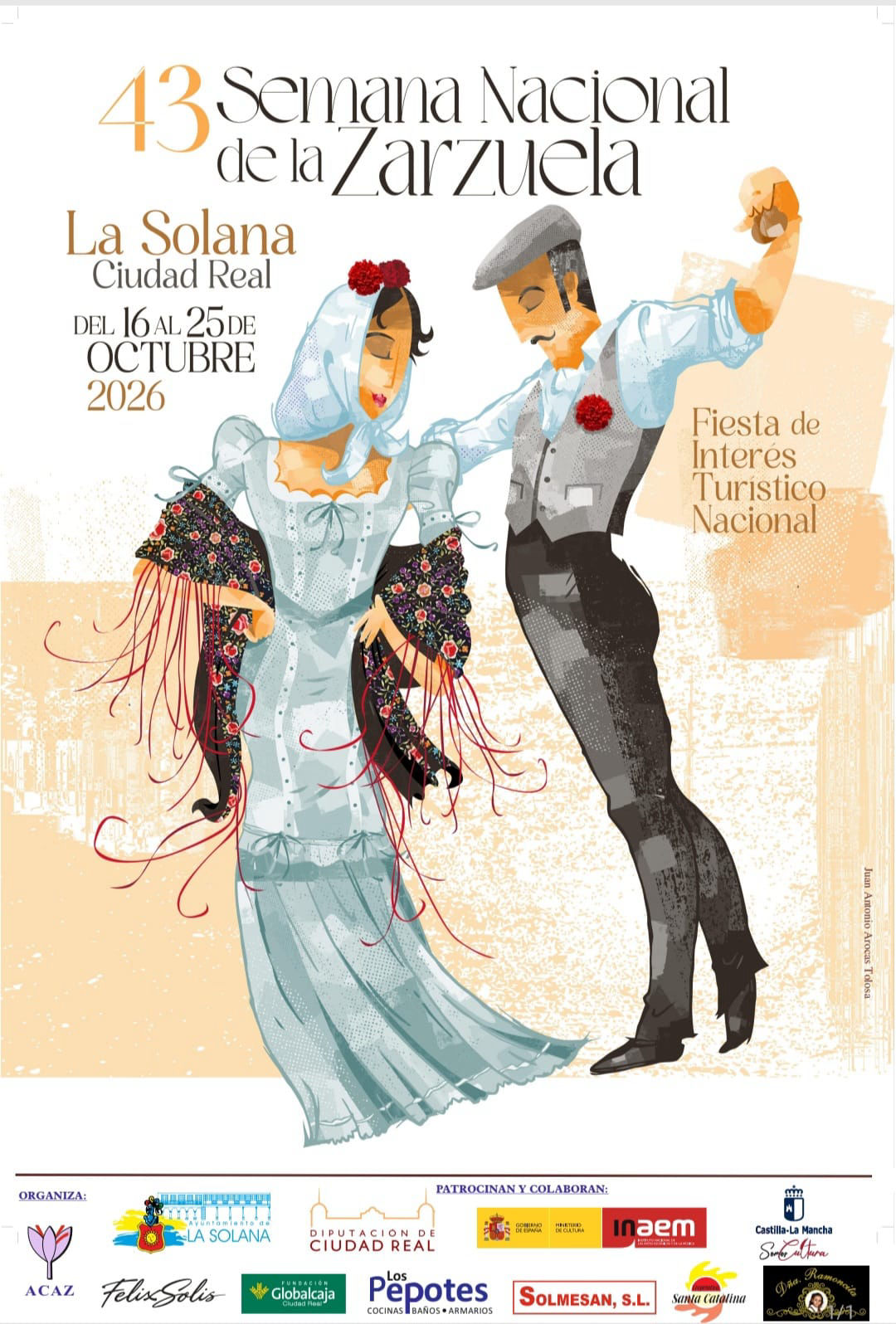 Cartel 43 semana Nacional de la Zarzuela